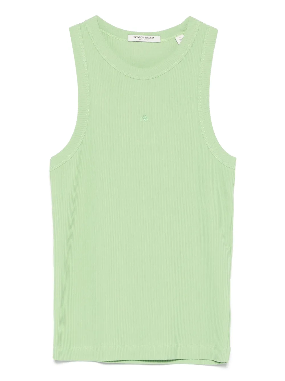 Scotch & Soda Canotta a coste - Verde