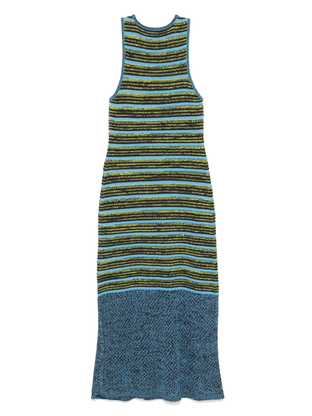 Scotch & Soda Gebreide midi-jurk - Blauw