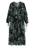 Scotch & Soda Fil Coupe maxi dress - Black