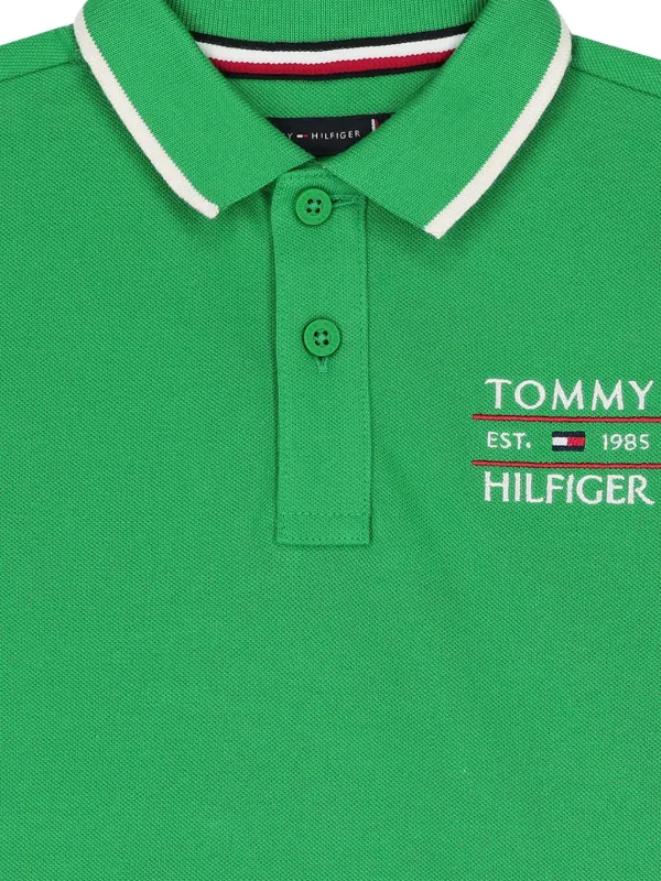 Tommy Hilfiger Junior Cotton polo-shirt Green FARFETCH TR