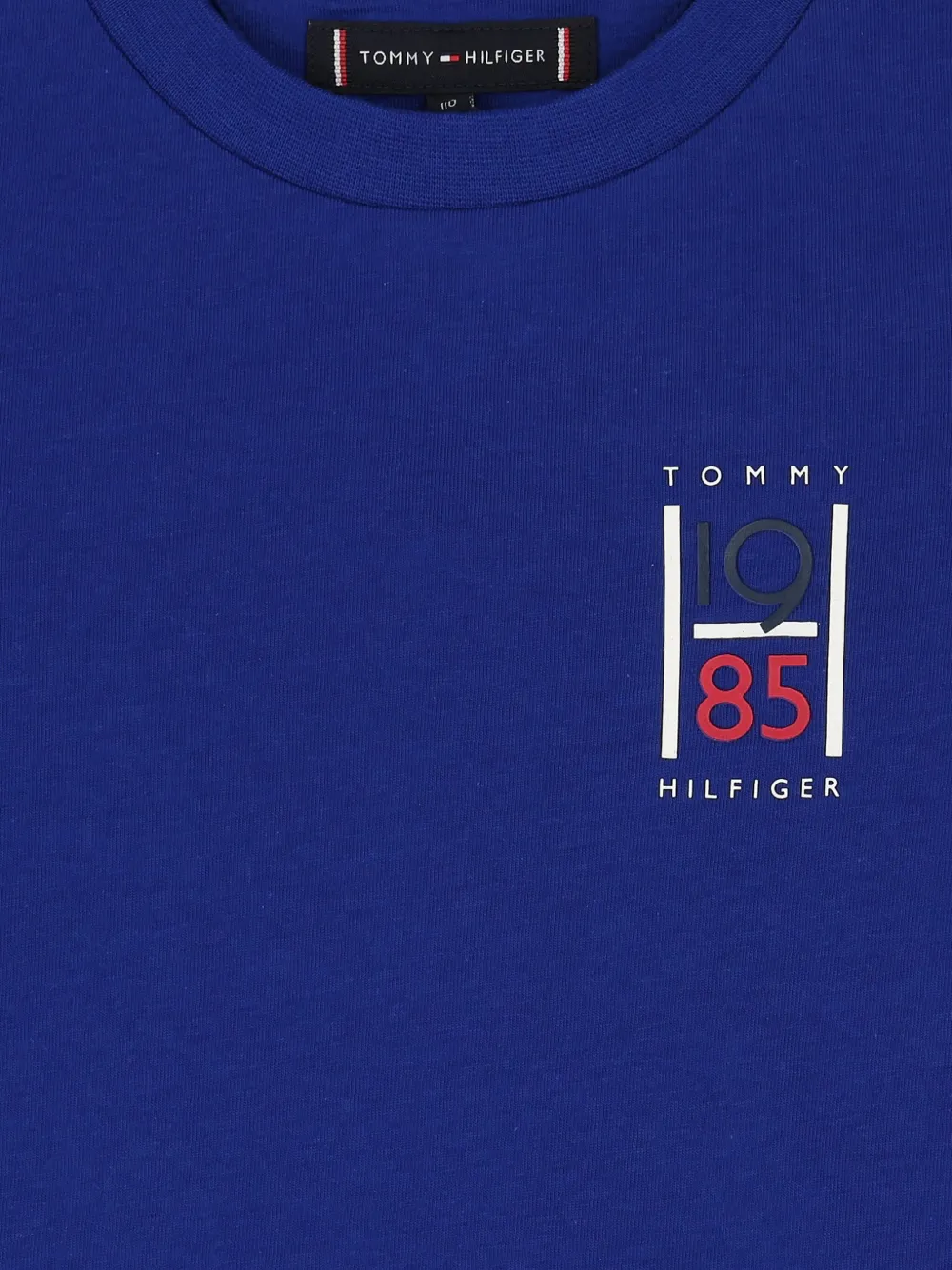 Tommy Hilfiger Junior Katoenen T-shirt Blauw