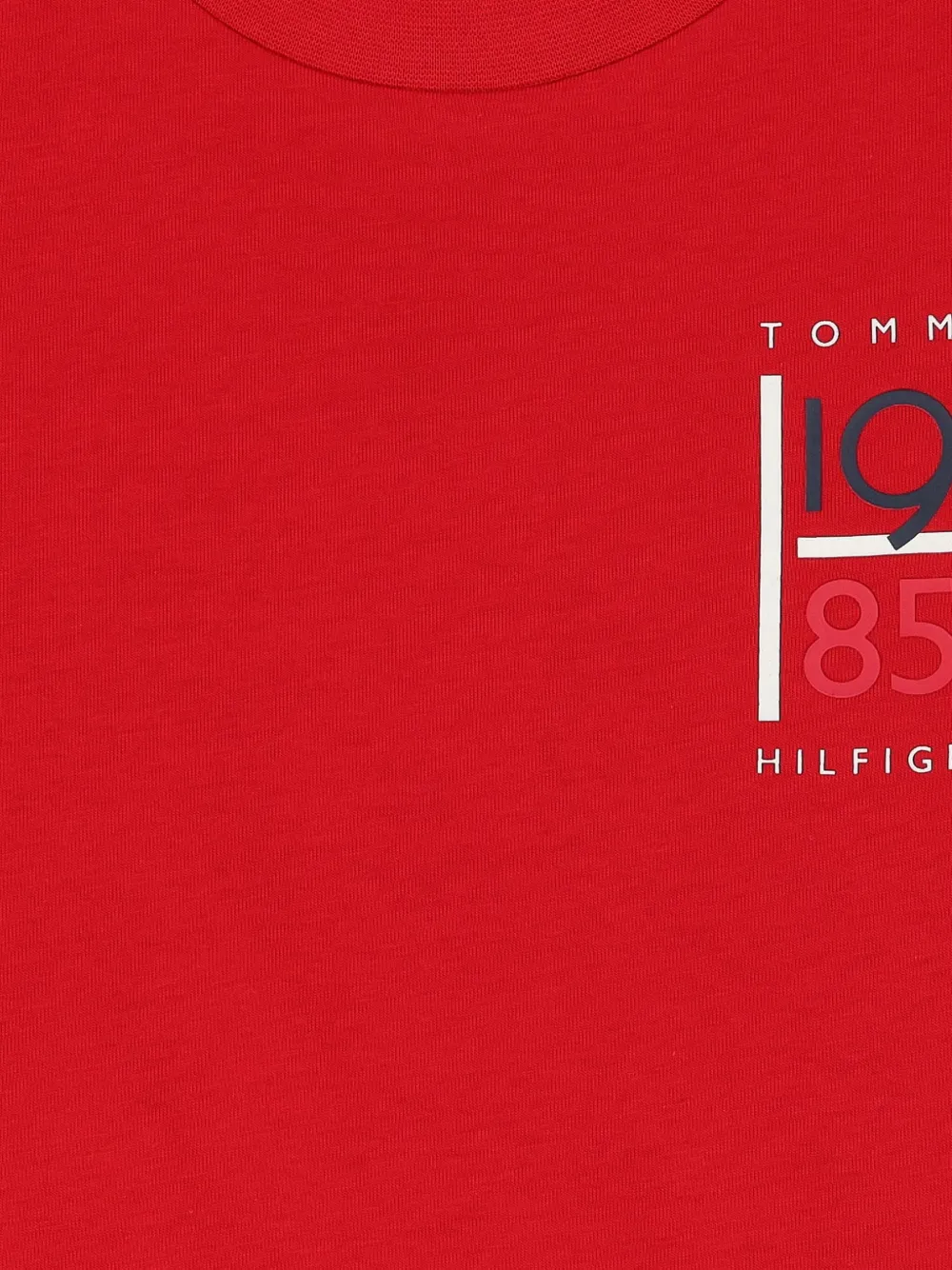 Tommy Hilfiger Junior Katoenen T-shirt Rood