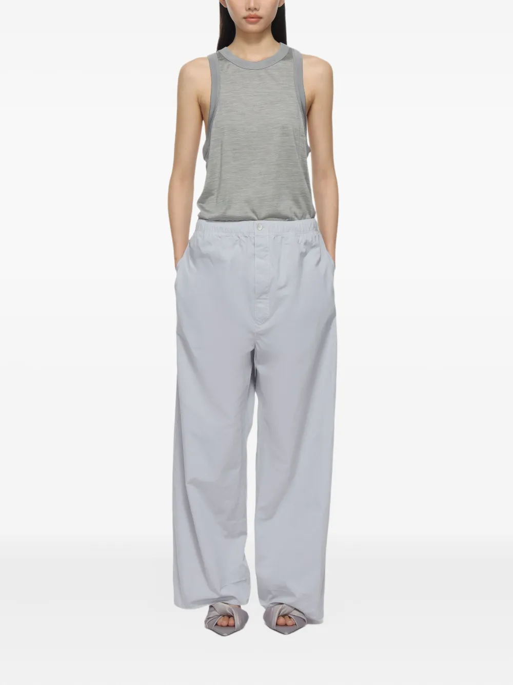 CARVEN SEMI-SHEER TANK TOP