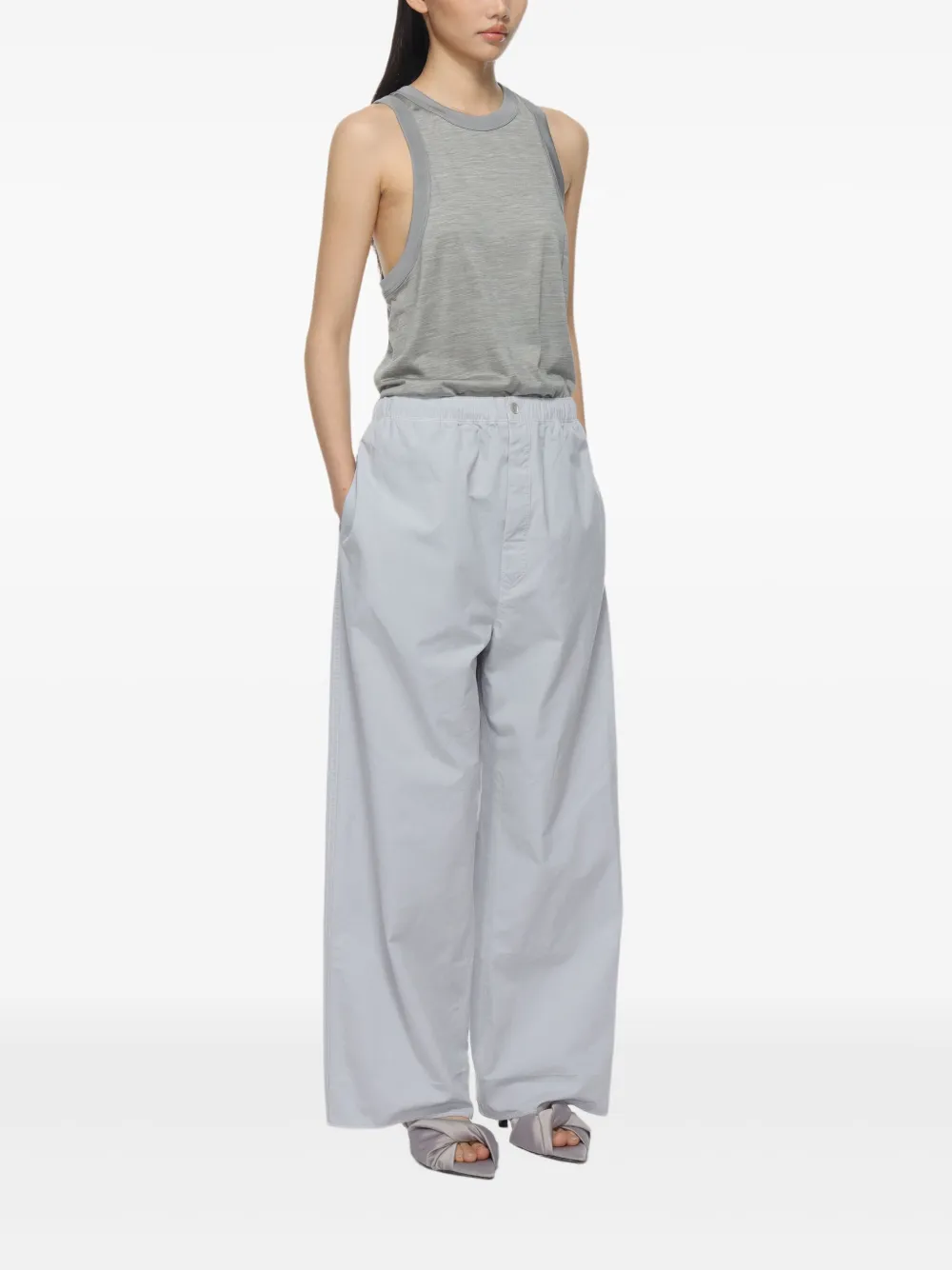 CARVEN SEMI-SHEER TANK TOP