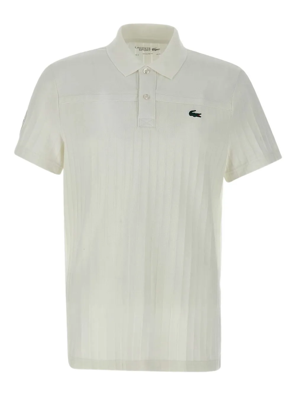 Lacoste Poloshirt met logopatch Wit