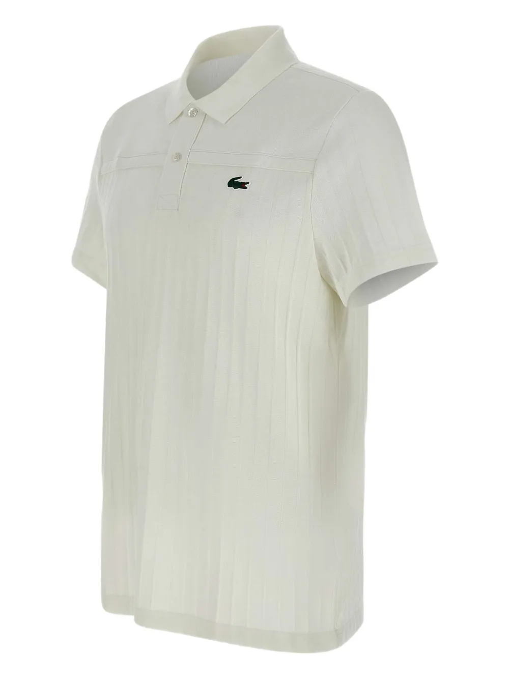 Lacoste Poloshirt met logopatch Wit