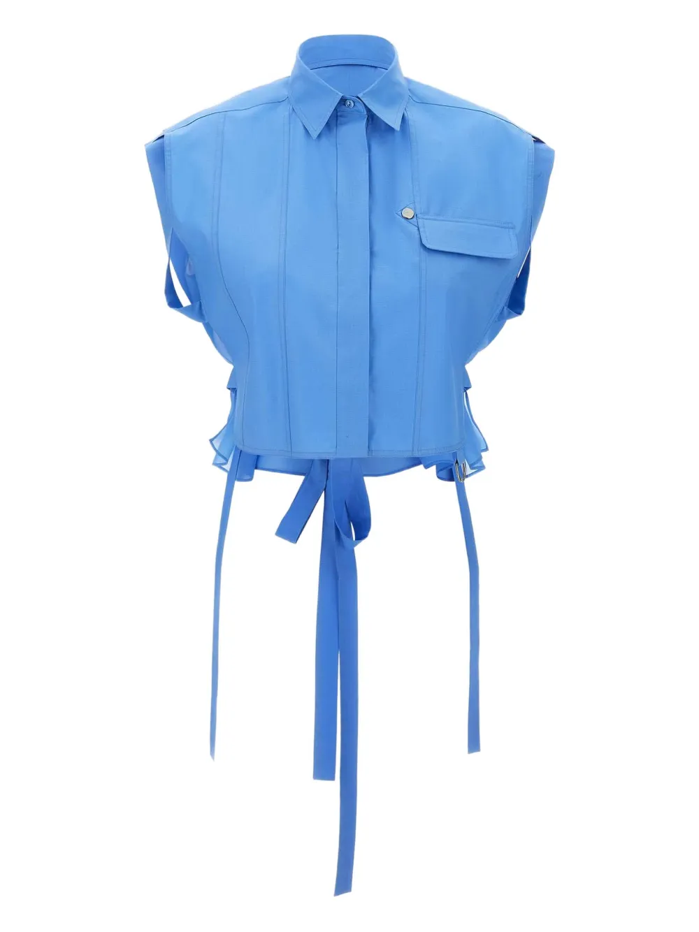 Iceberg Mouwloos shirt Blauw