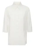 Glanshirt tailored button-up shirt - White