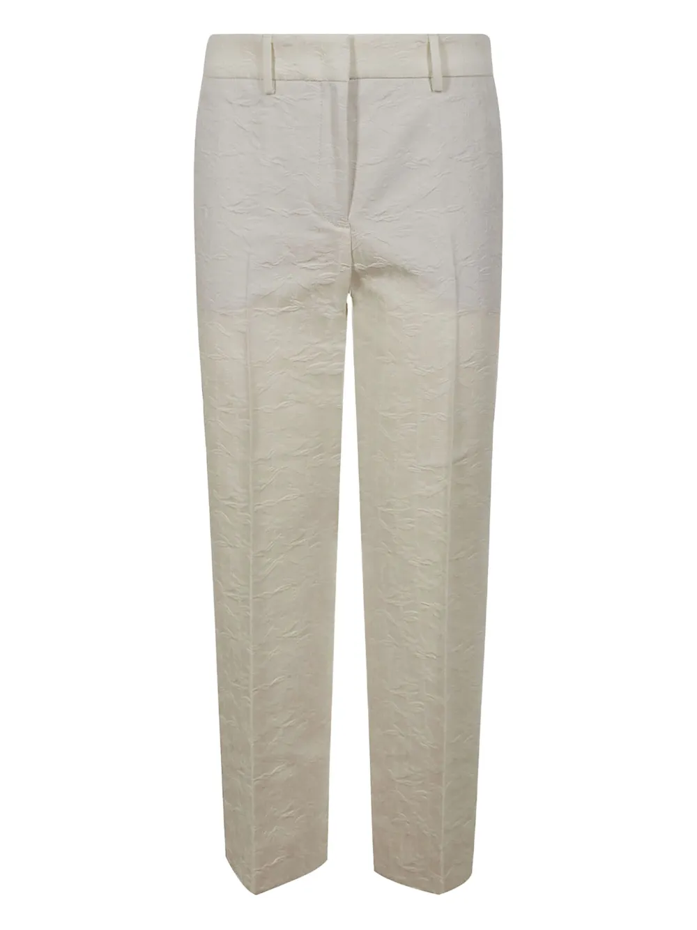 Incotex Broek met textuur Beige