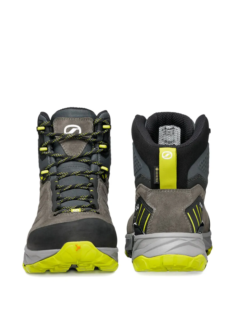 SCARPA logo-print boots Grey