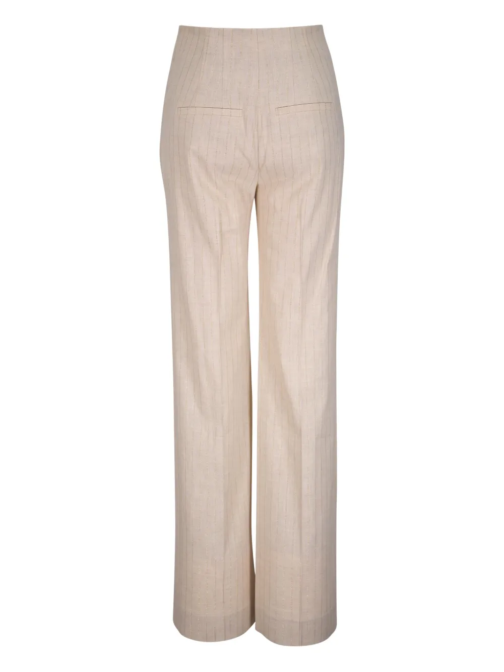 Veronica Beard pinstripe trousers - Beige
