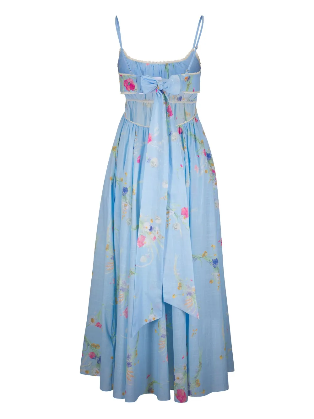 ZIMMERMANN Lucky Picnic maxi dress - Blauw