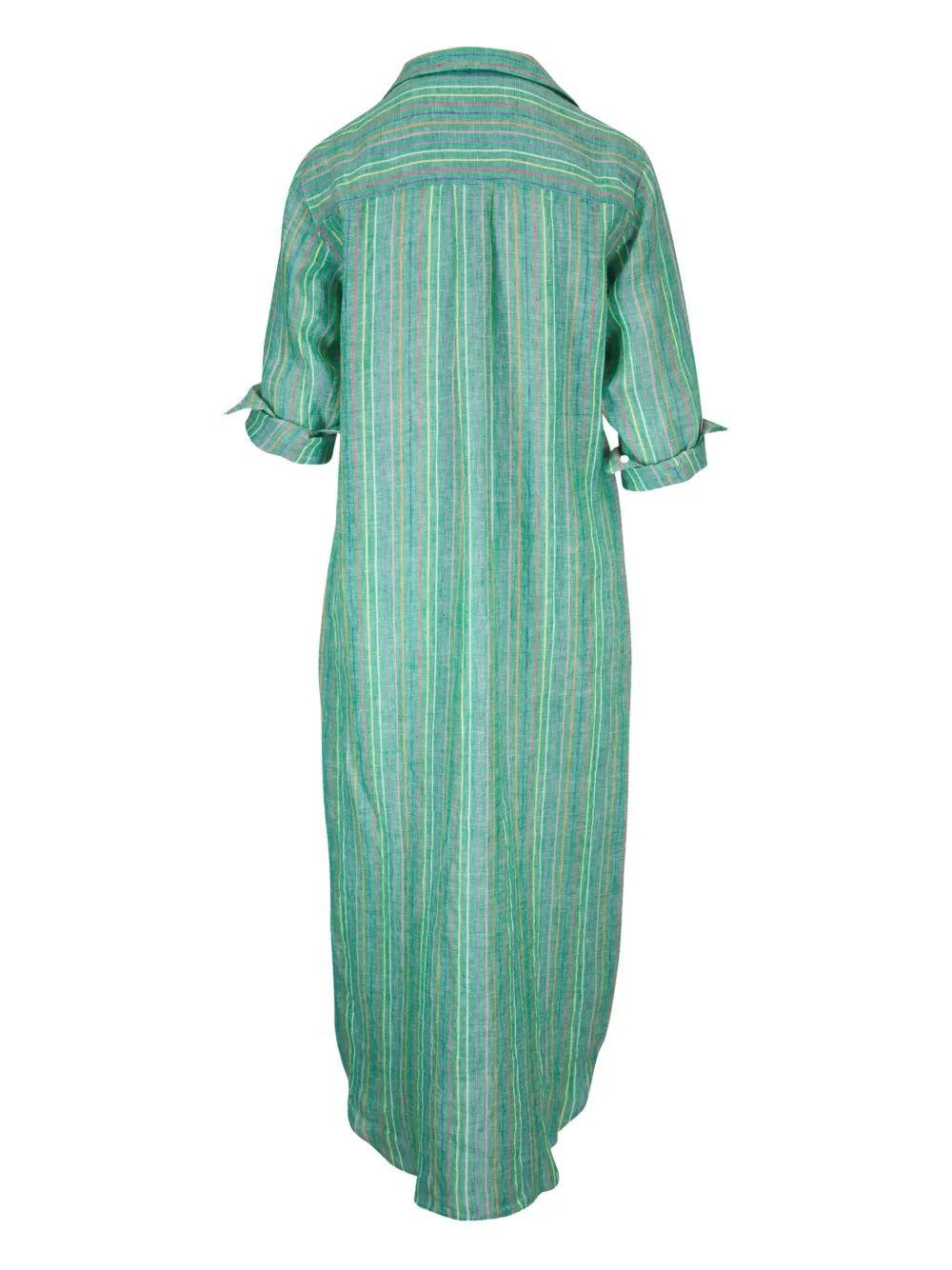 Frank & Eileen linen midi dress - Groen