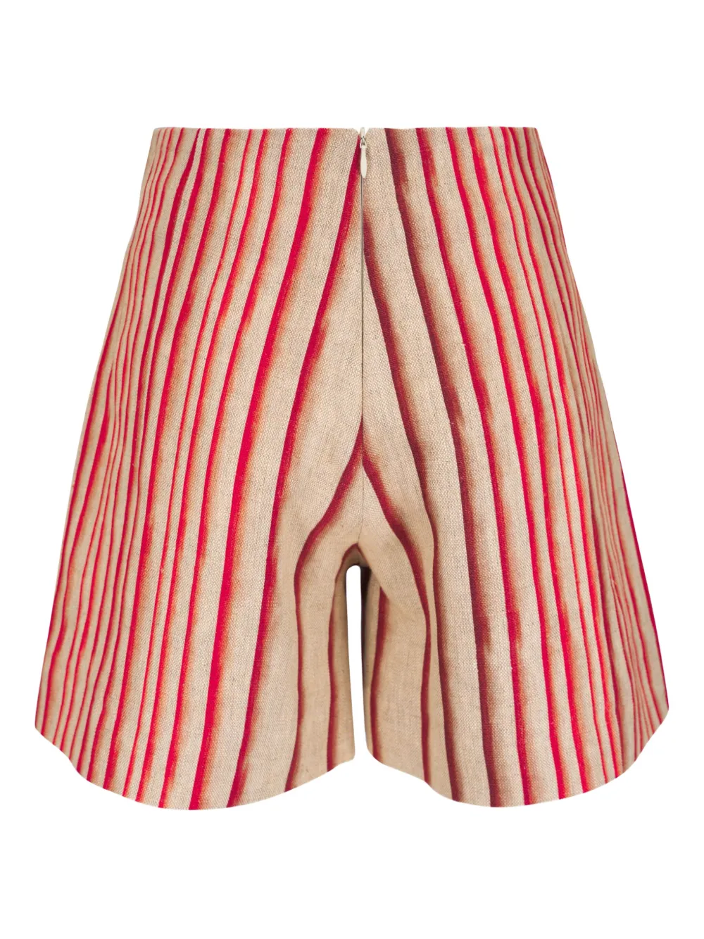 Odeeh striped high-waisted shorts | Short Shorts | Image 2
