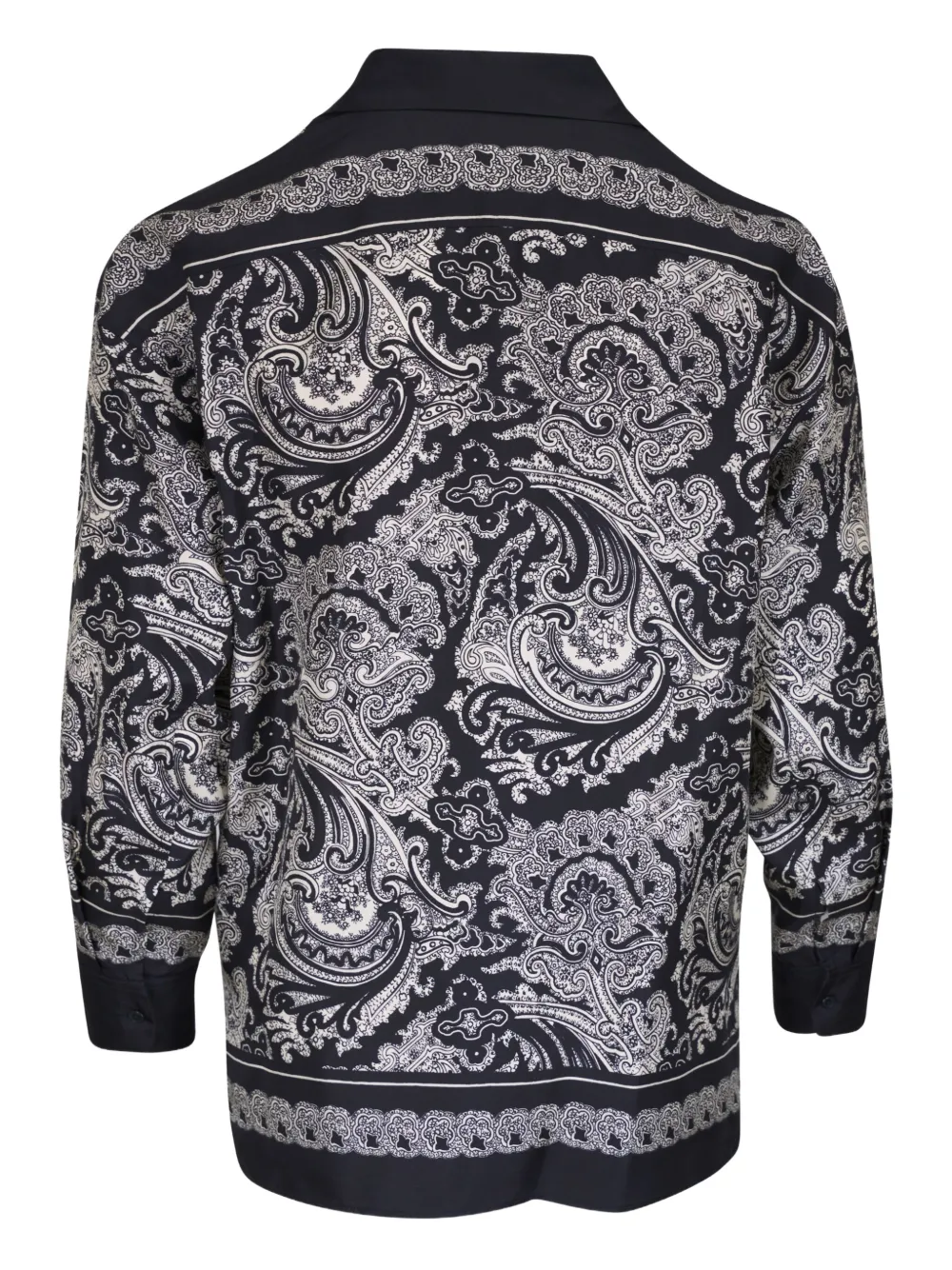 Nili Lotan Alfie shirt - Zwart