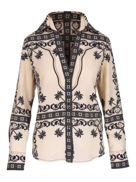 Johanna Ortiz blusa de seda