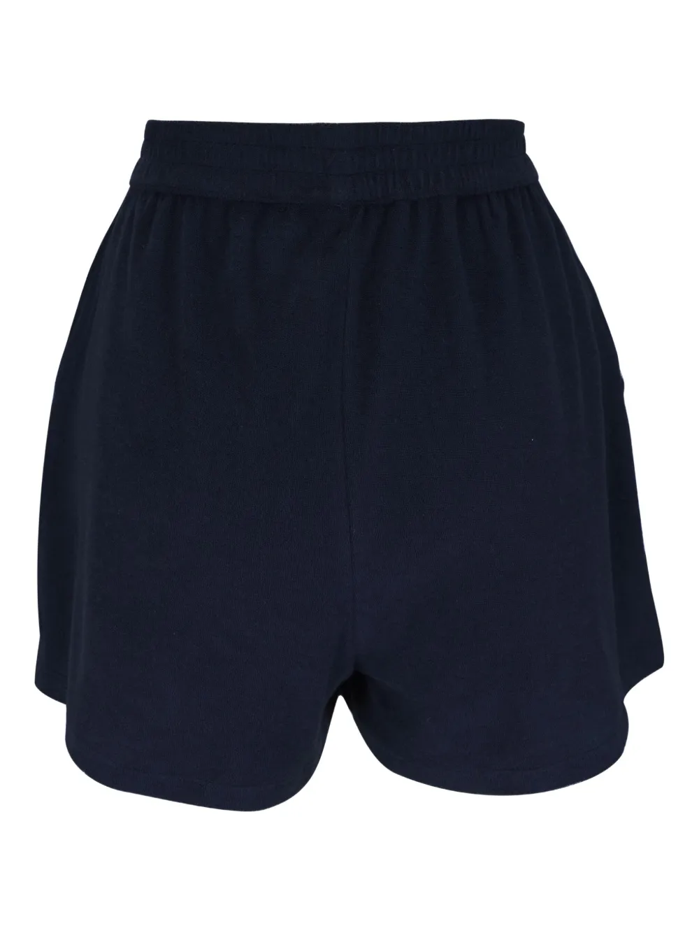 Majestic Filatures Shorts van biologische katoenblend Blauw