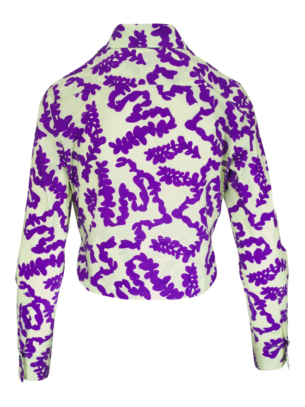 Odeeh Blouse met bloemenprint - Wit