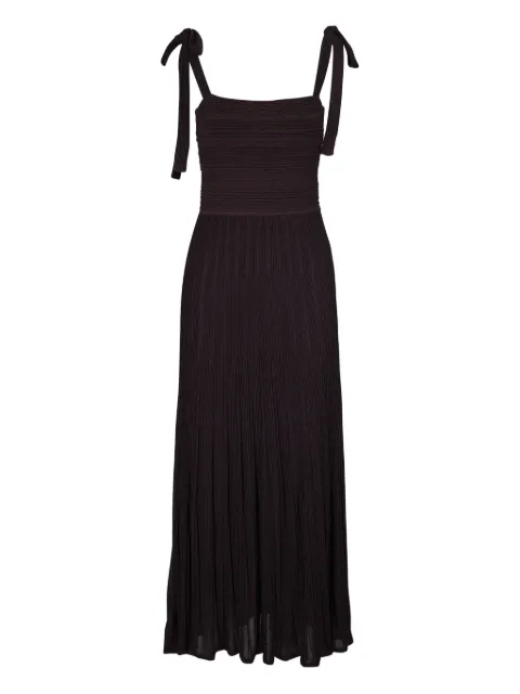 ZIMMERMANN plissé maxi dress