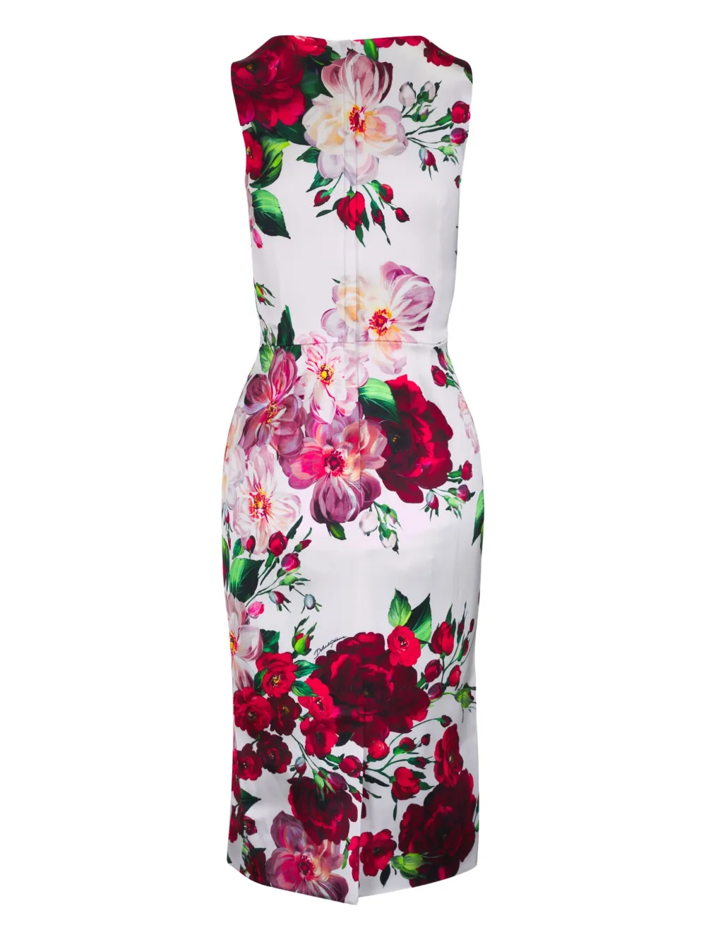 Dolce & Gabbana Jurk met bloemenprint - Wit