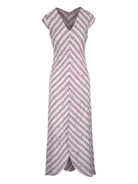 Peter Cohen patterned maxi dress