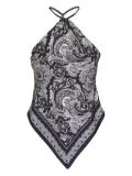 Nili Lotan Audrey halter top - Black