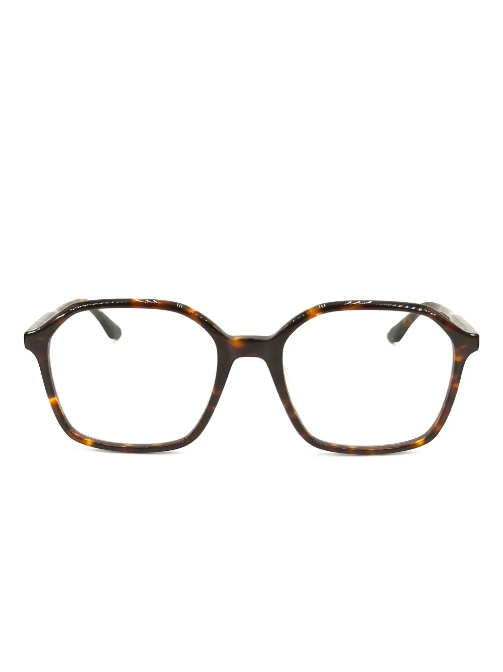 Peter And May Occhiali da sole oversize effetto tartarugato - Marrone