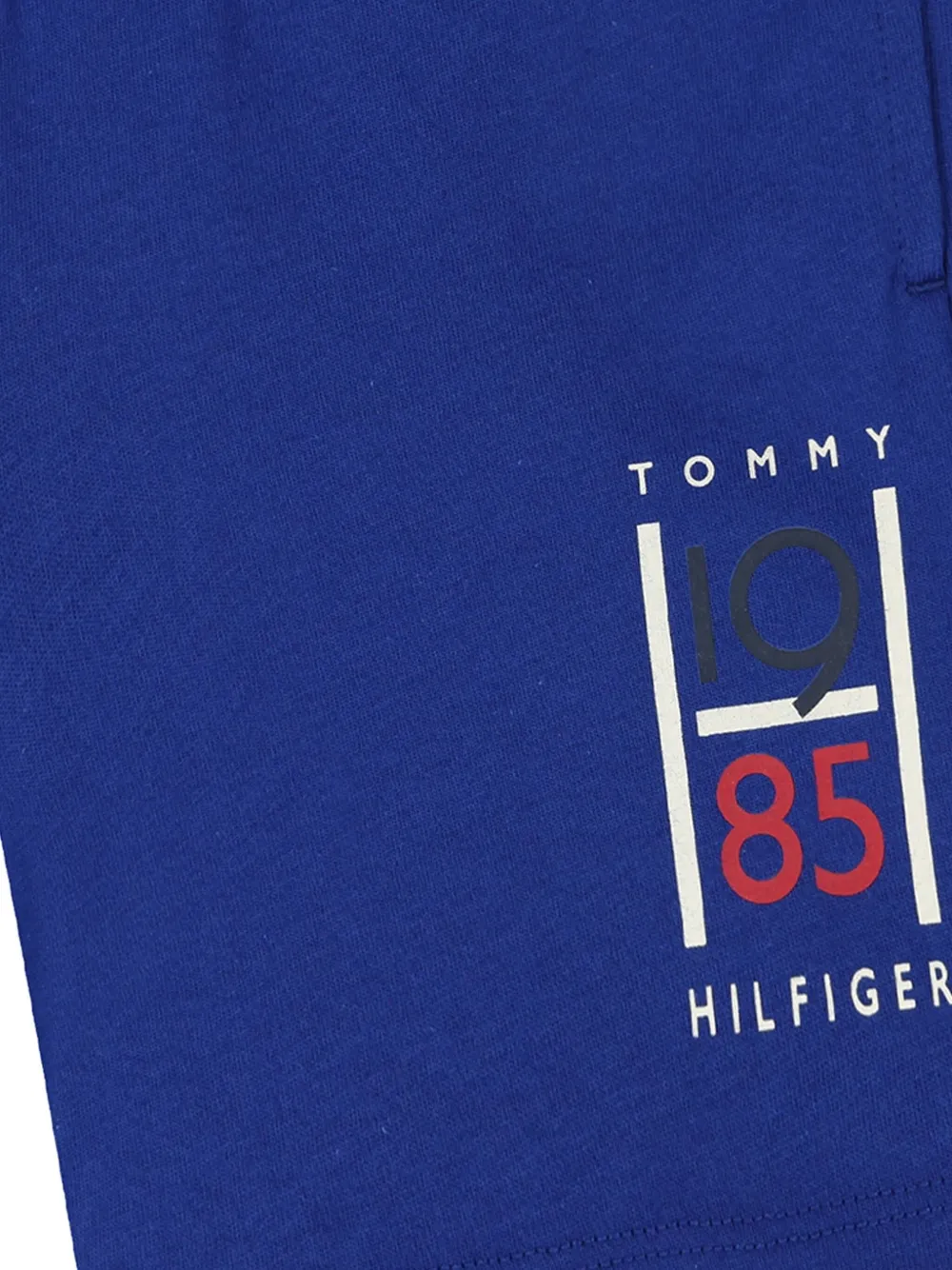 Tommy Hilfiger Junior Shorts van katoenmix Blauw