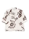 Scotch & Soda floral-print shirt - Neutrals