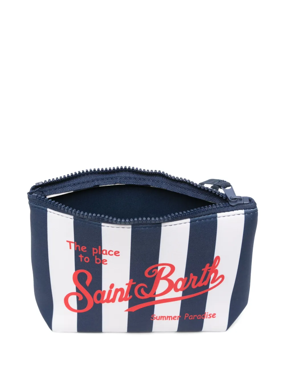 MC2 Saint Barth Gestreepte toilettas Blauw