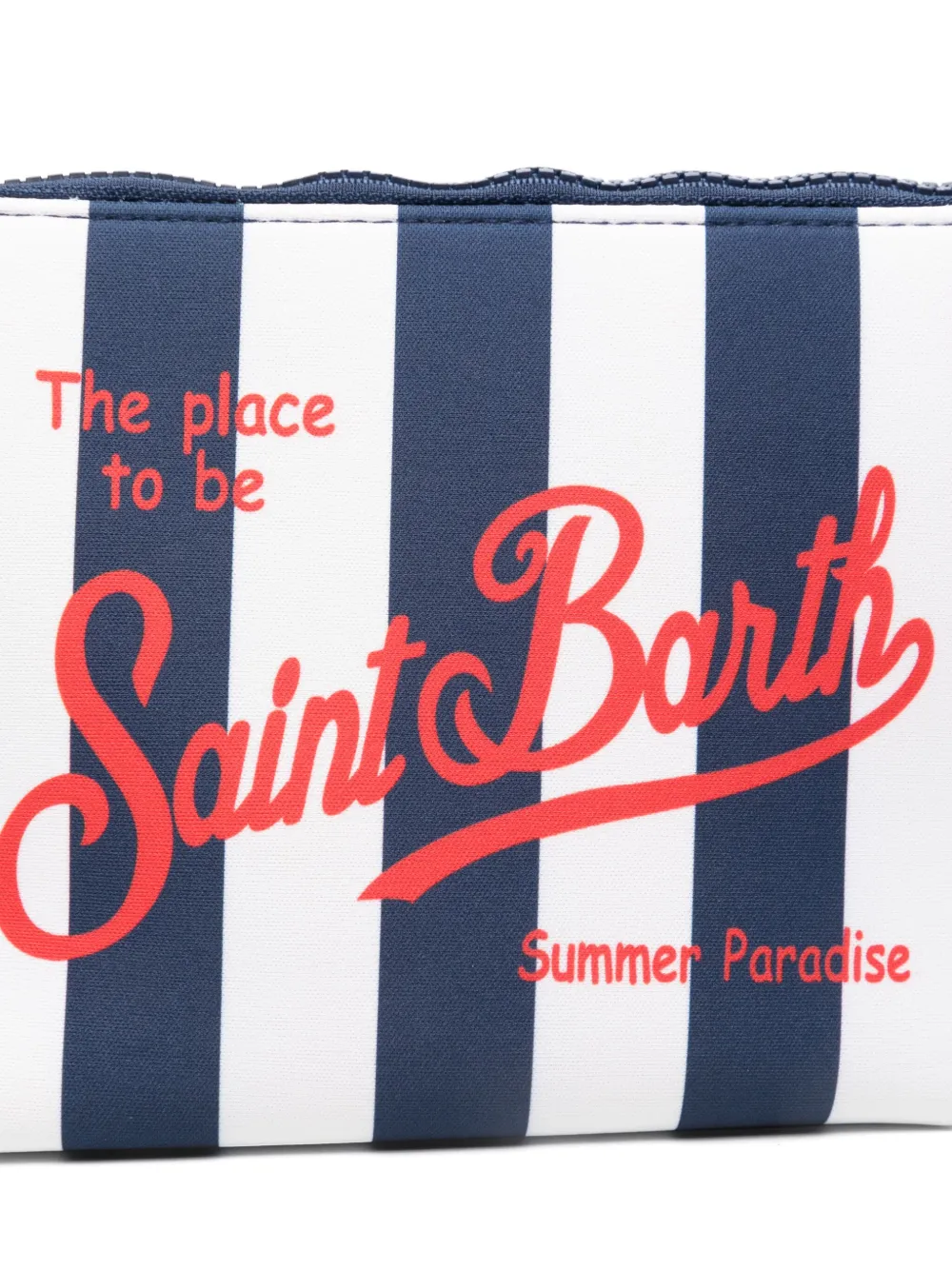 MC2 Saint Barth Gestreepte toilettas Blauw