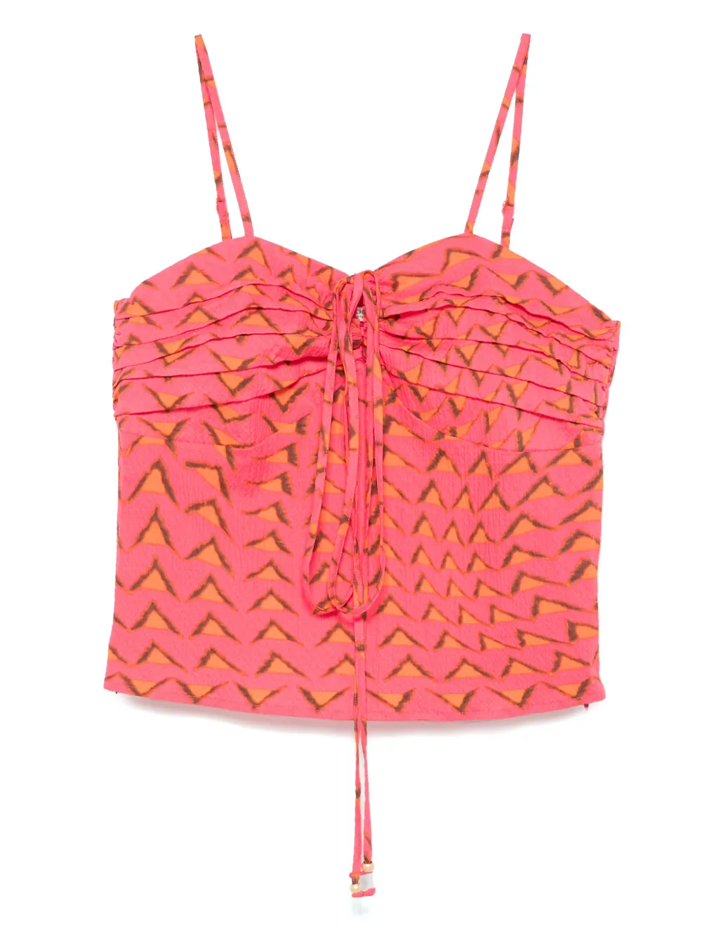Scotch & Soda seersucker top | Pink | Image 1