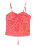 Scotch & Soda seersucker top - Pink