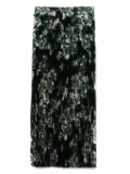 Scotch & Soda plissé midi skirt - Green