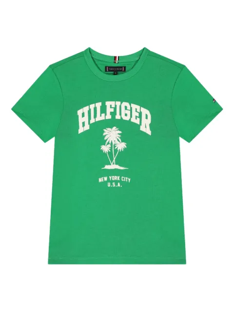 Tommy Hilfiger Junior playera de algodón