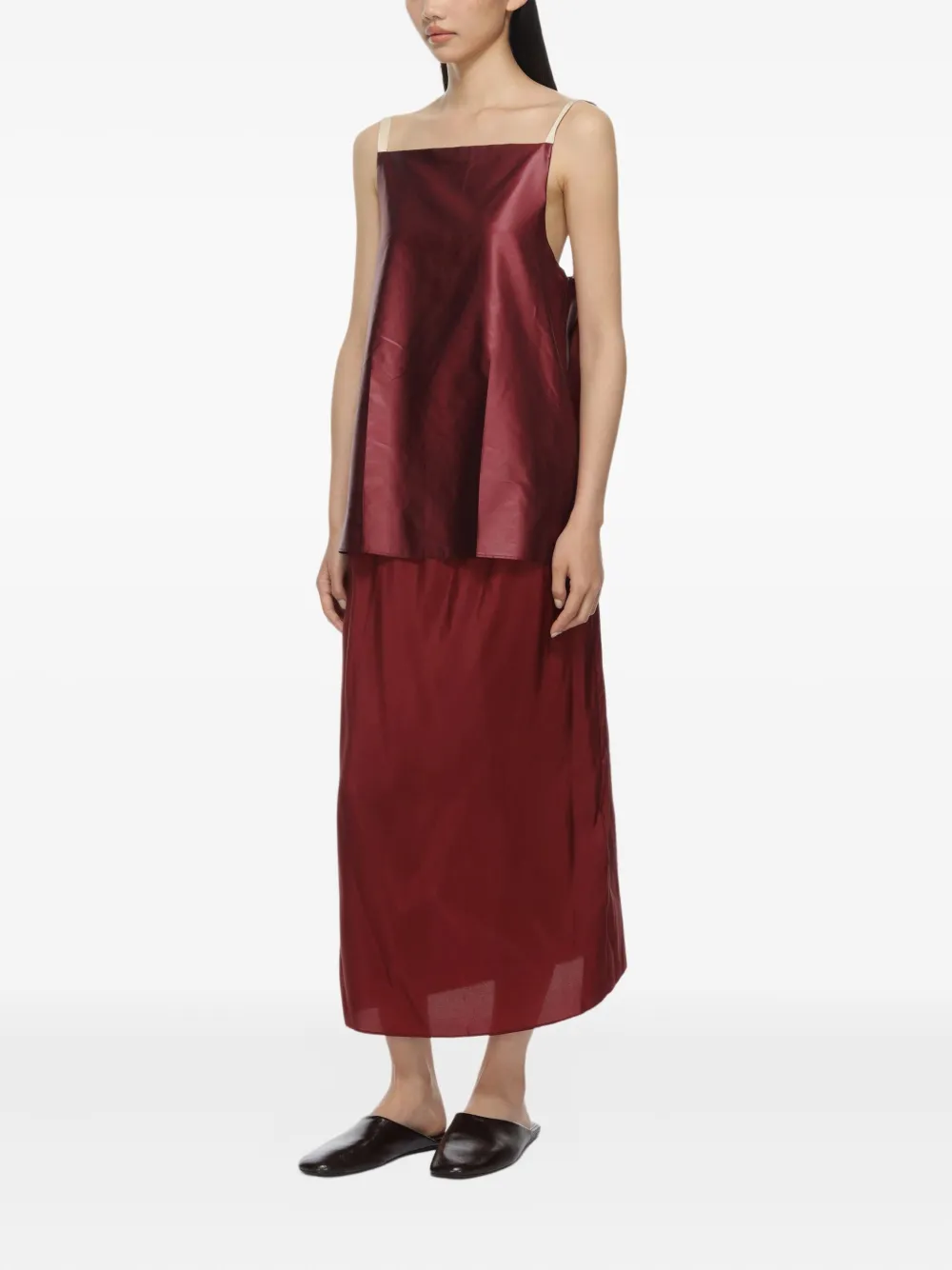 CARVEN SATIN TANK TOP