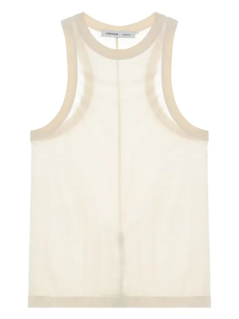 Carven sheer tank top