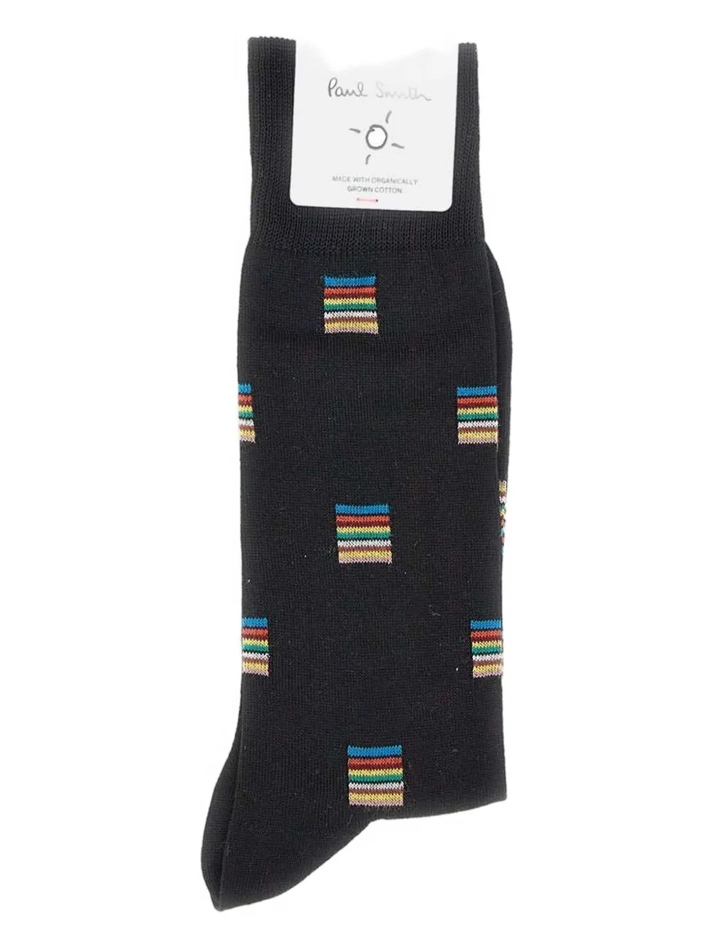 PAUL SMITH LOGO-EMBROIDERED SOCKS