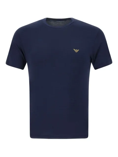 Emporio Armani logo-patch T-shirts (pack of two)