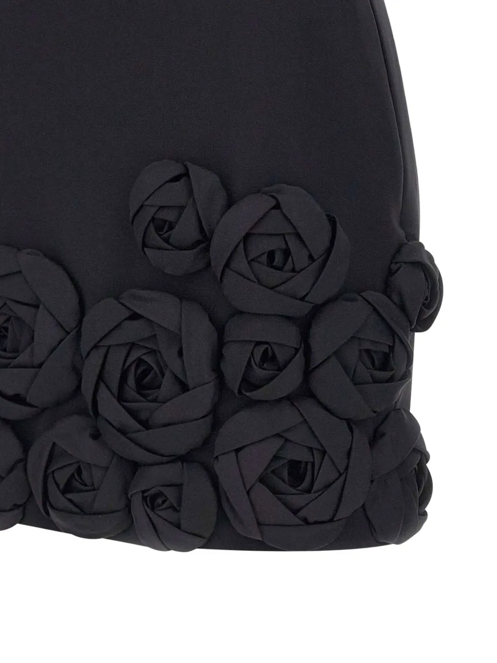 Elisabetta Franchi Mini-rok van crêpe Zwart