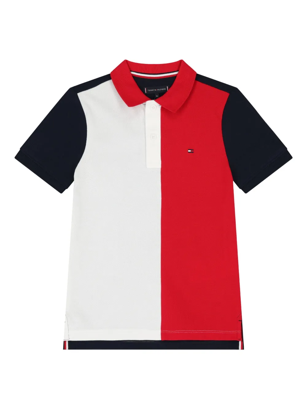 Tommy Hilfiger Junior Katoenen poloshirt Rood