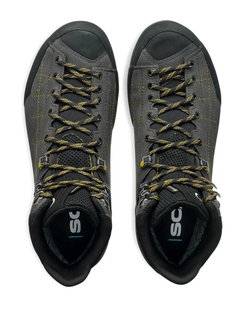 SCARPA logo-print boots Grey