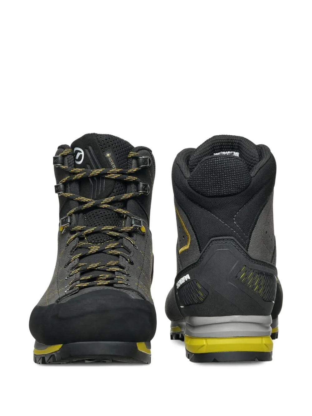 SCARPA logo-print boots Grey