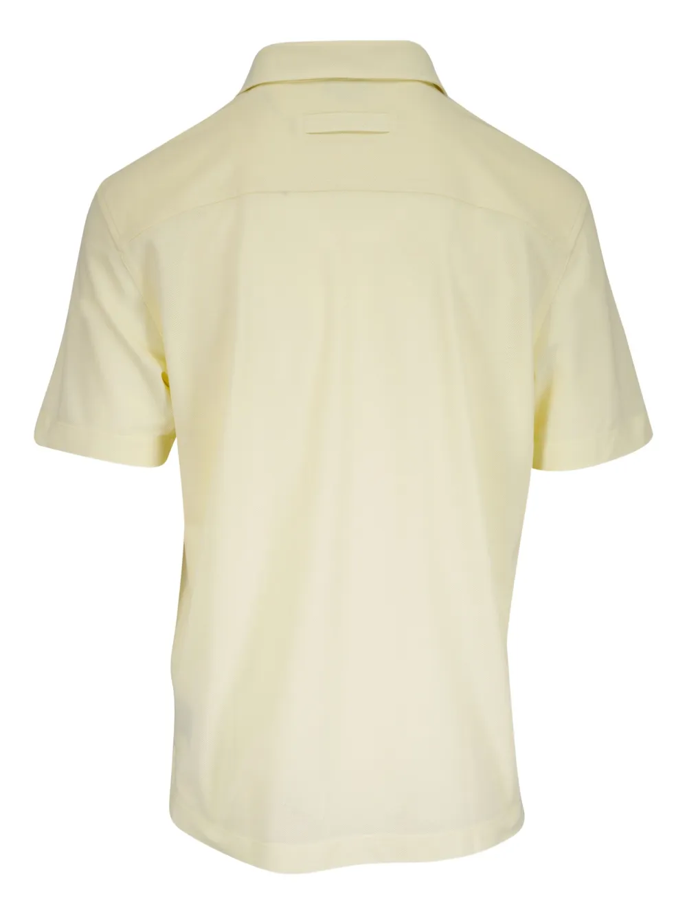 Zegna cotton polo shirt - Geel