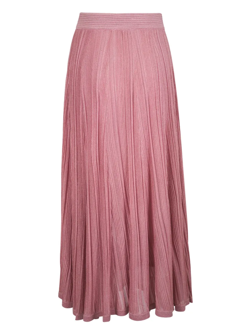 ZIMMERMANN Maxi-plooirok - Roze