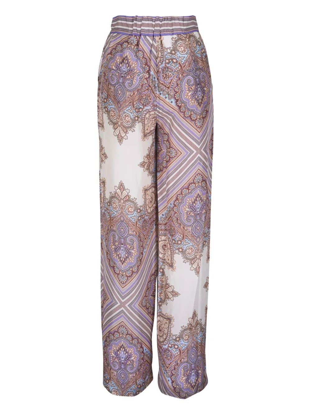 Veronica Beard paisley-print trousers - Beige