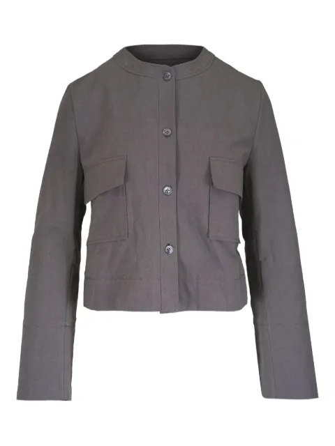 Odeeh collarless jacket