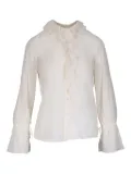 Nili Lotan ruffle-detail blouse - White