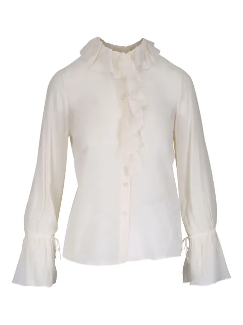 Nili Lotan ruffle-detail blouse