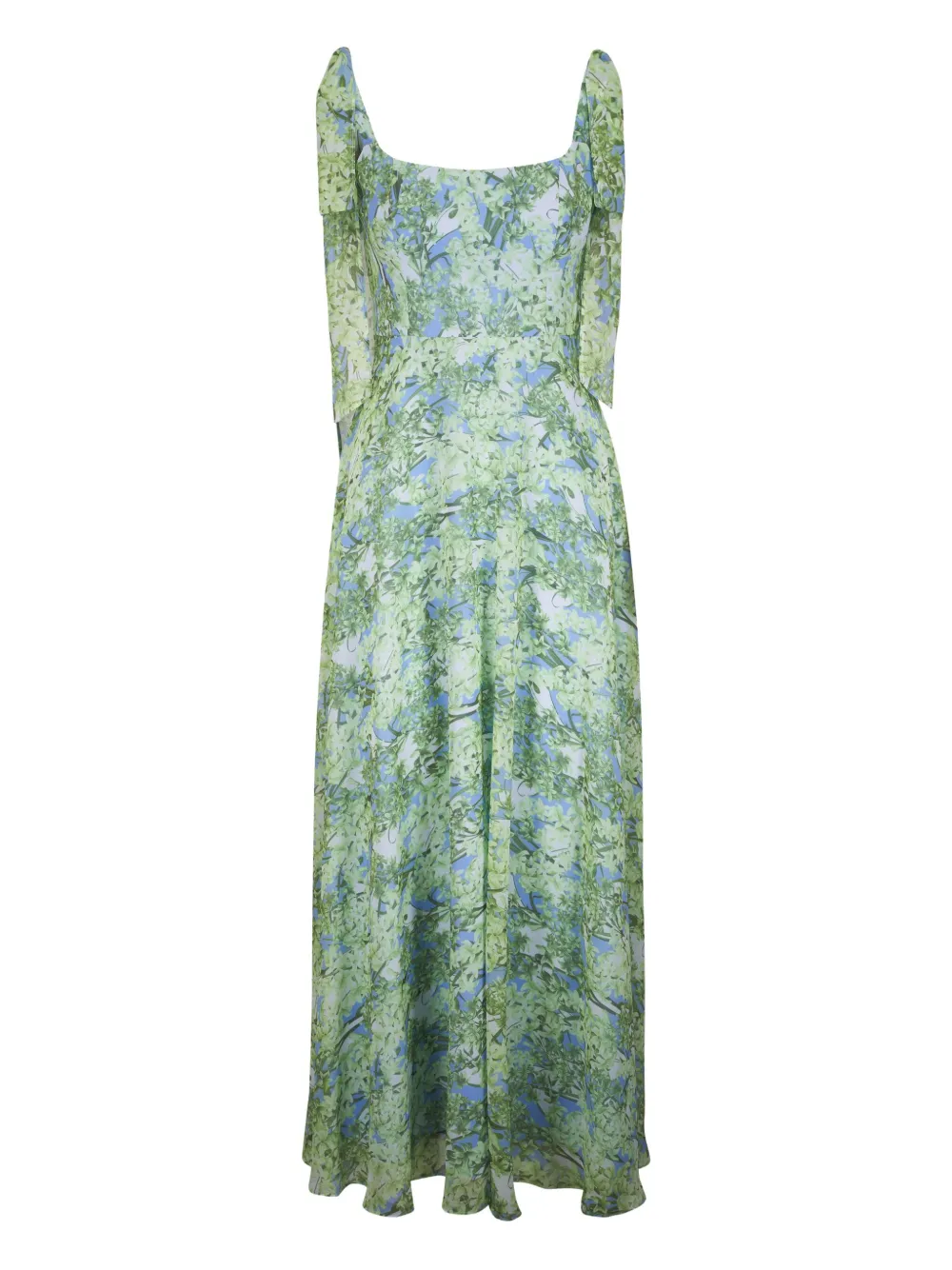 floral-print dress